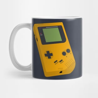 Retro Handheld Yellow Mug